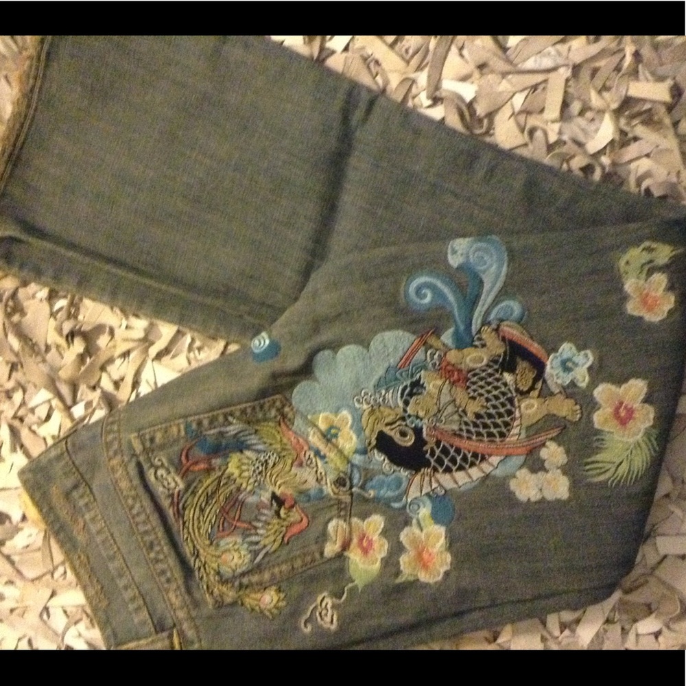 Marlow Vintage Embroidered jeans